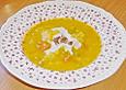 K&uuml;rbissuppe mit Kr&uuml;mel - Hack und Buttergem&uuml;se