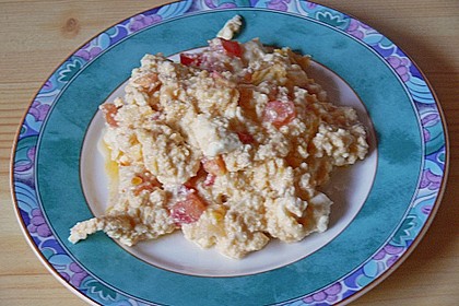 R&uuml;hrei mit Tomate und Schafsk&auml;se 13