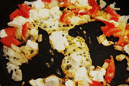 R&uuml;hrei mit Tomate und Schafsk&auml;se 14