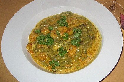 Nudelgratin mit Garnelen