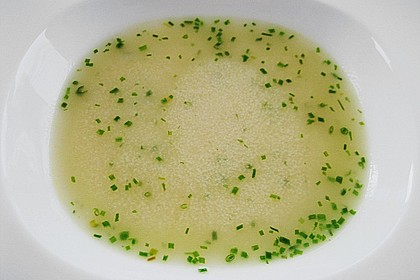 T&ouml;ginger aufgeschmolzene Grie&szlig;suppe 3