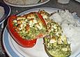 Gef&uuml;llte Paprika und Zucchini