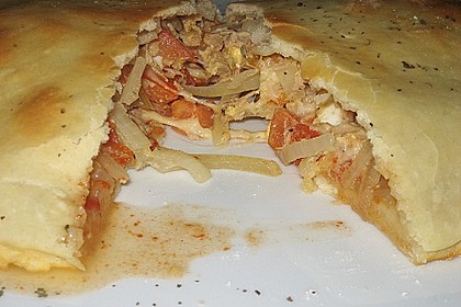 Calzone mit Thunfisch 11