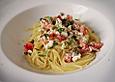 Lachs - Feta - Sauce