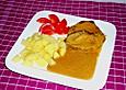 Minutenschnitzel in Orangen - Sahneso&szlig;e