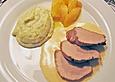 Schweinefilet mit &Auml;pfeln und Calvadossauce