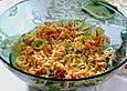 Apfel - Karotten - Lauch - Salat
