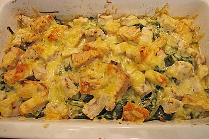 Gebackenes Fischfilet auf Mangold 6