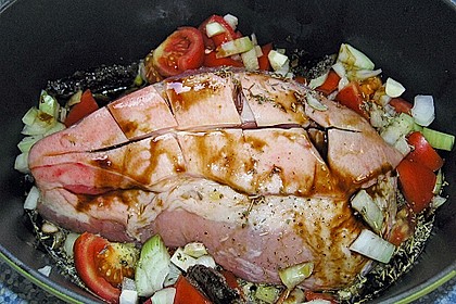 Krustenbraten im Bratschlauch 7