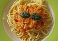 Spaghetti mit Tomaten - Sahne - Pesto