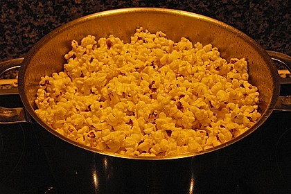 Perfektes Popcorn (süß) (Rezept mit Bild) von Letzing ...