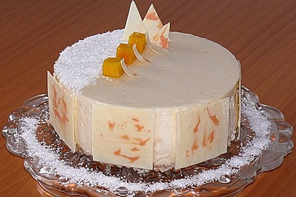 Mango - Kokos Wintertraum Torte 2