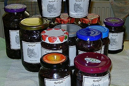 Würzrotkohl winterlich von Rosinenkind 6