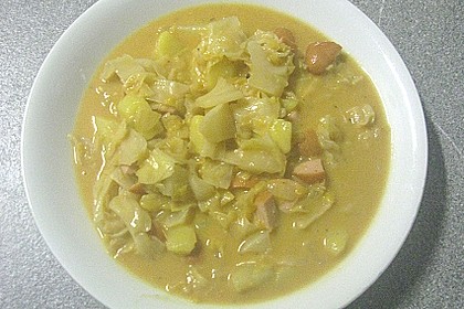 Spitzkohl mit roten Linsen 19