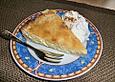 Gedeckter Bratapfelkuchen