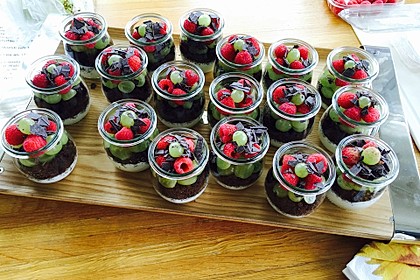 Dessert mit Weintrauben 2