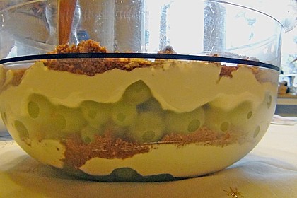 Dessert mit Weintrauben 66