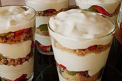 Dessert mit Weintrauben 37