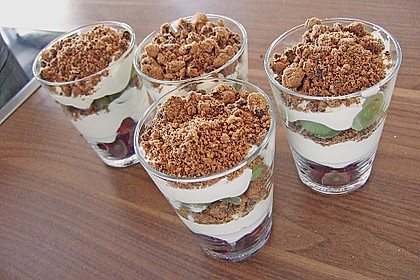 Dessert mit Weintrauben 21