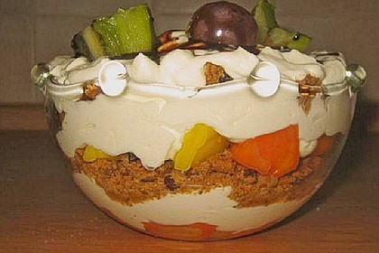 Dessert mit Weintrauben 38
