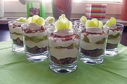 Dessert mit Weintrauben 22