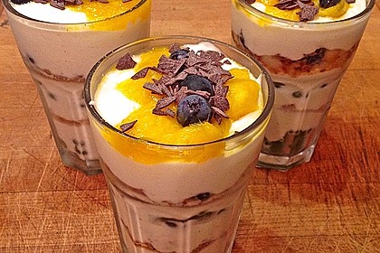 Dessert mit Weintrauben 41