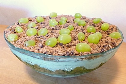 Dessert mit Weintrauben 71