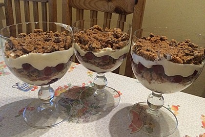 Dessert mit Weintrauben 39