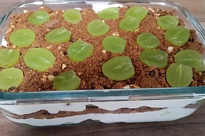 Dessert mit Weintrauben 44