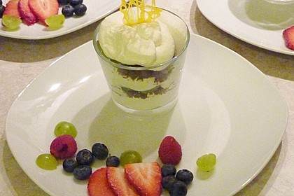 Dessert mit Weintrauben 18