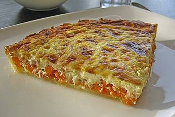 Kürbis - Quiche