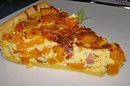 Kürbis - Quiche 2