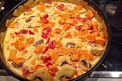 Kürbis - Quiche 16