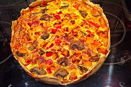 Kürbis - Quiche 10