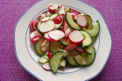 Radieschen - Gurken - Salat 4