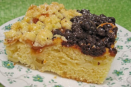 Liebster Apfel - Streuselkuchen in zwei Variationen 7