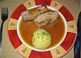 Spanferkelbraten in Biersauce