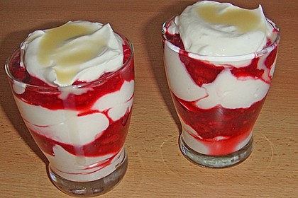 Quark - Himbeer - Schichttraum 3