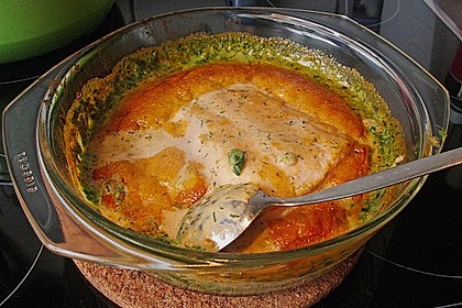 Lachs - Sahne Gratin 4