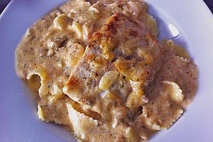 Lachs - Sahne Gratin 7