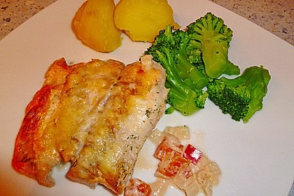Lachs - Sahne Gratin 13