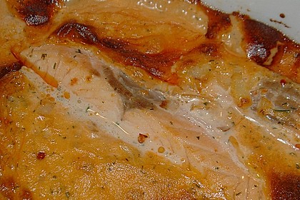 Lachs - Sahne Gratin 14