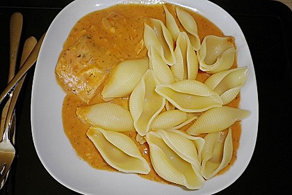 Lachs - Sahne Gratin 17