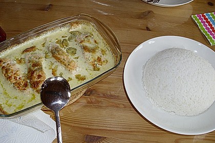 Lachs - Sahne Gratin 18