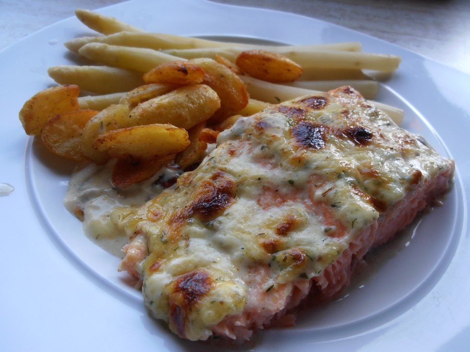 Lachs - Sahne Gratin (Rezept mit Bild) von solero242 | Chefkoch.de