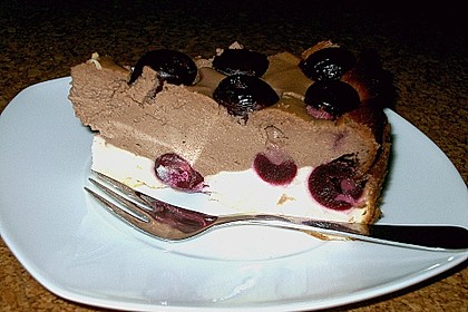 Schoki - Vanille - Quark - Kuchen &agrave; la M&auml;usle
