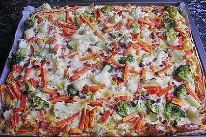 Gemüse - Quiche 3