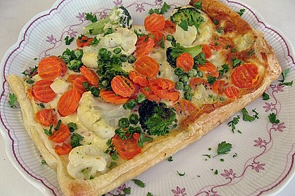 Gemüse - Quiche 4
