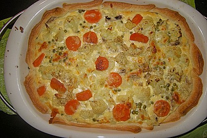 Gemüse - Quiche 16