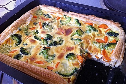 Gemüse - Quiche 5
